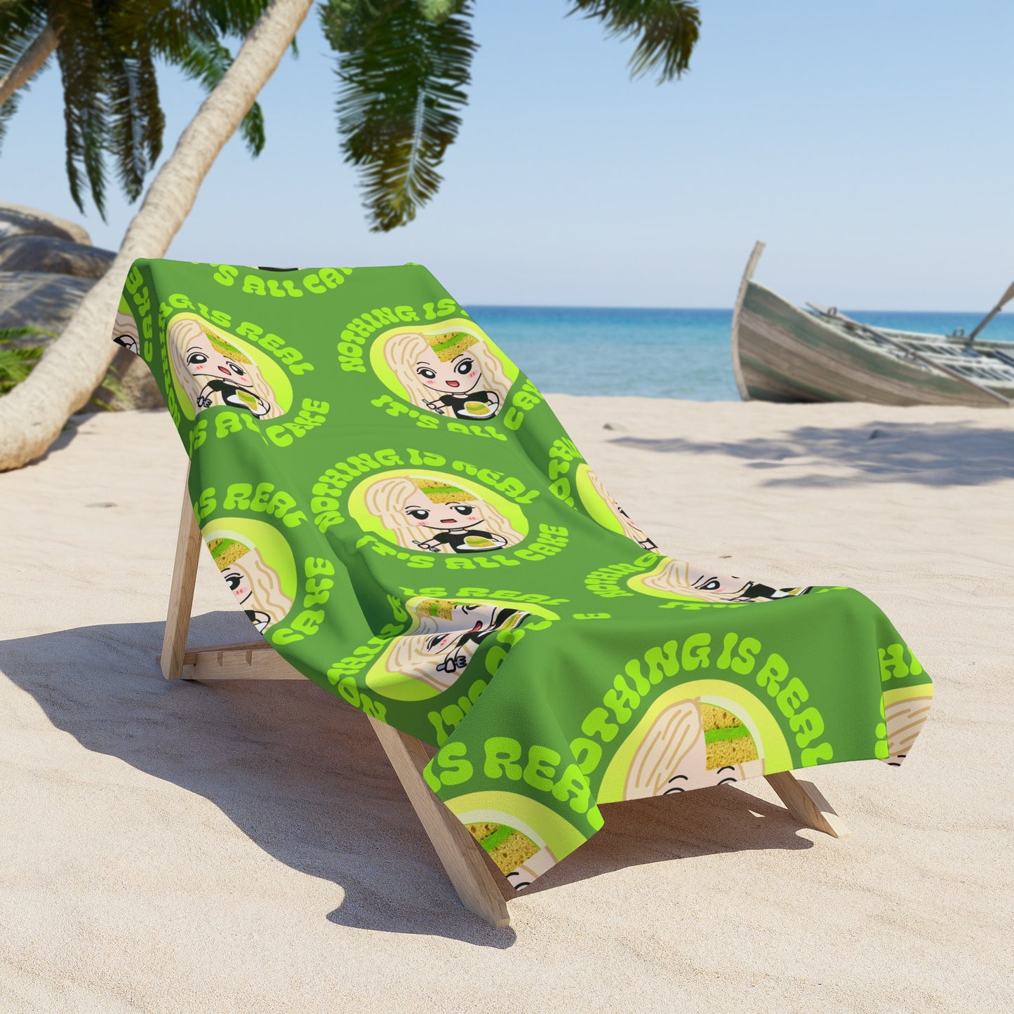 It's All Cake Beach Towel