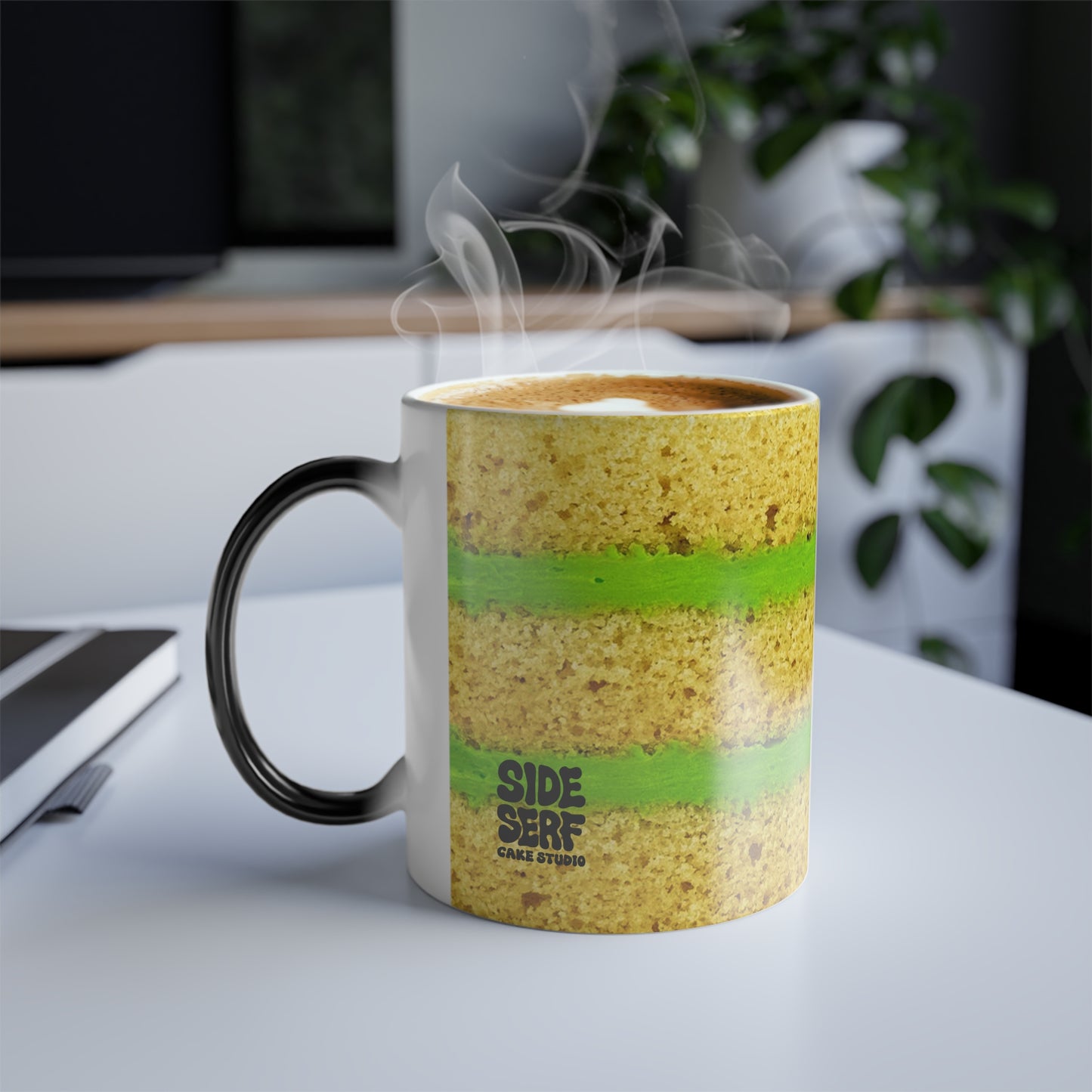 Green Buttercream Color Morphing Mug