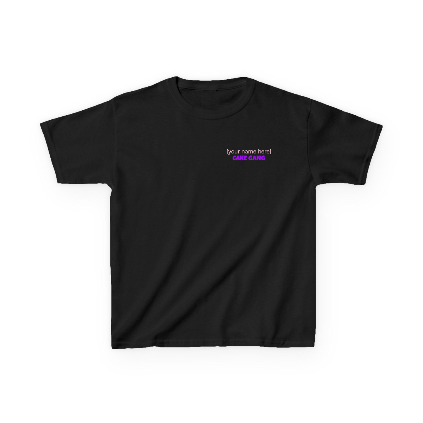 Personalized CAKE GANG Kids Tee