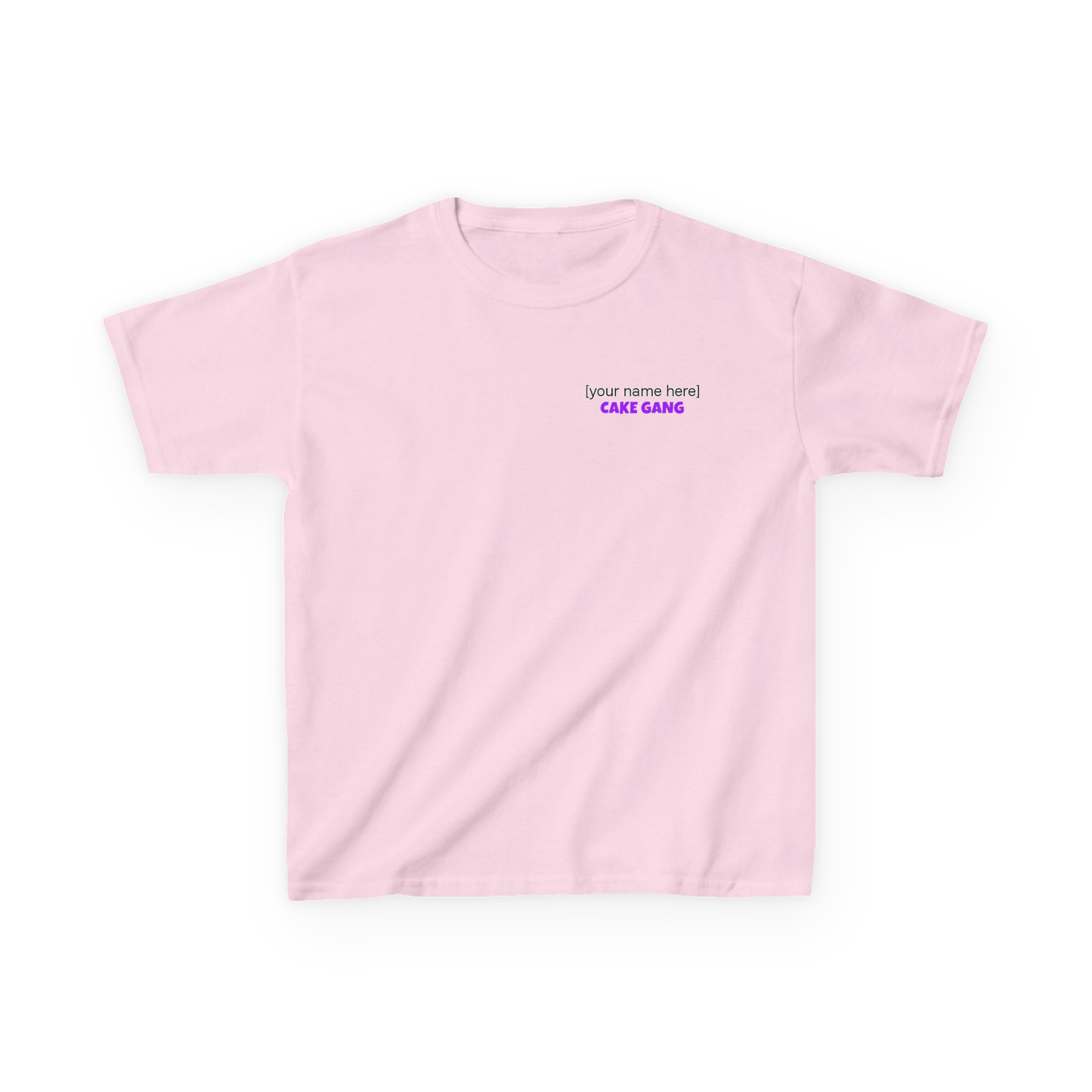 Personalized CAKE GANG Kids Tee