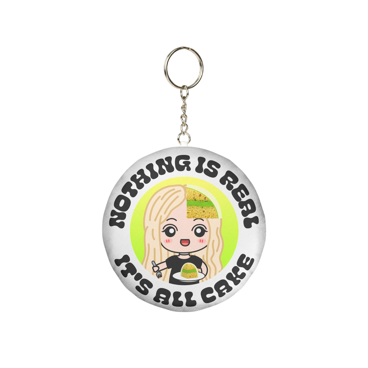 It's All Cake Plush Keychain