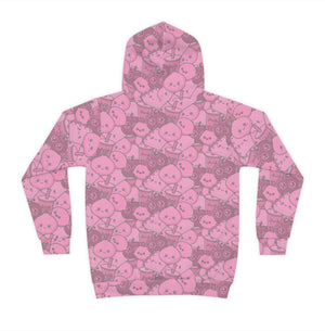 Pink Kid's Camo Hoodie