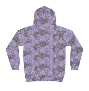 Purple Kid's Camo Hoodie