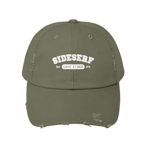 Unisex Sideserf U Distressed Cap