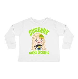 Sideserf Cakes Toddler Long Sleeve Tee