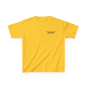 Personalized CAKE GANG Kids Tee