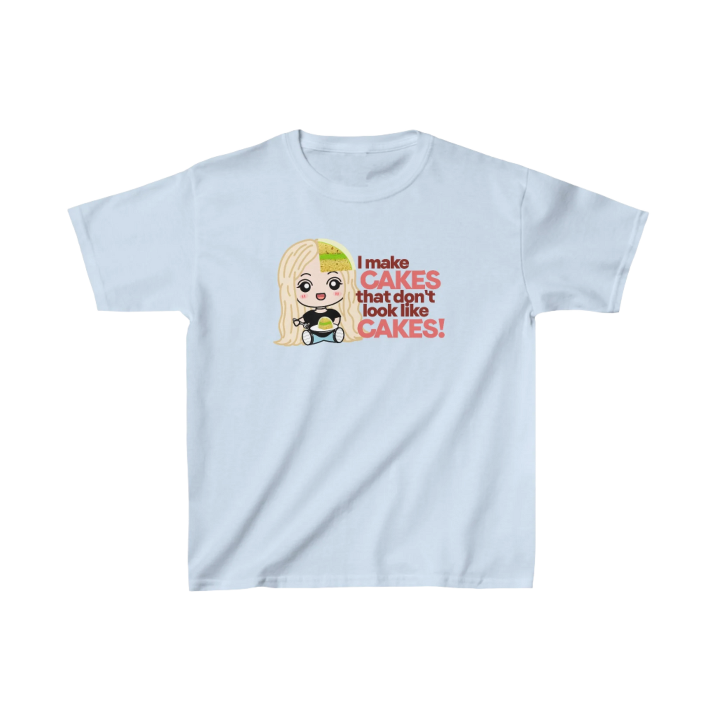 I Make Cakes Kids Tee