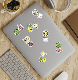 Sideserf Cakes Sticker Sheets