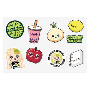 Sideserf Cakes Sticker Sheets
