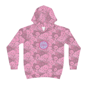 Pink Kid's Camo Hoodie