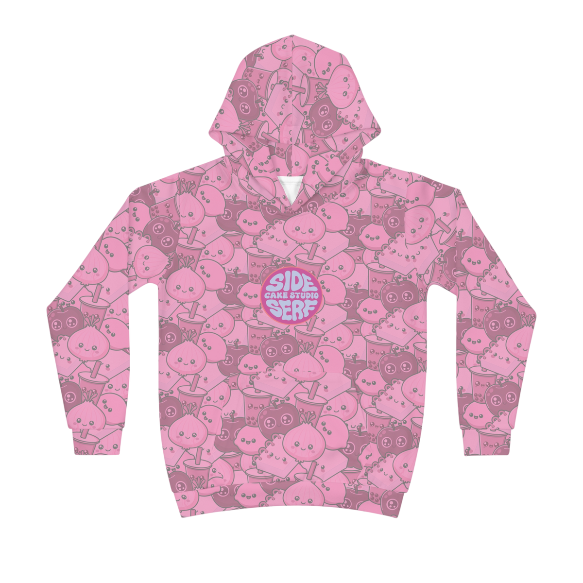 Pink Kid's Camo Hoodie