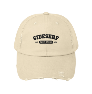 Unisex Sideserf U Distressed Cap