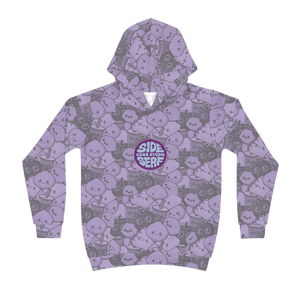 Purple Kid's Camo Hoodie