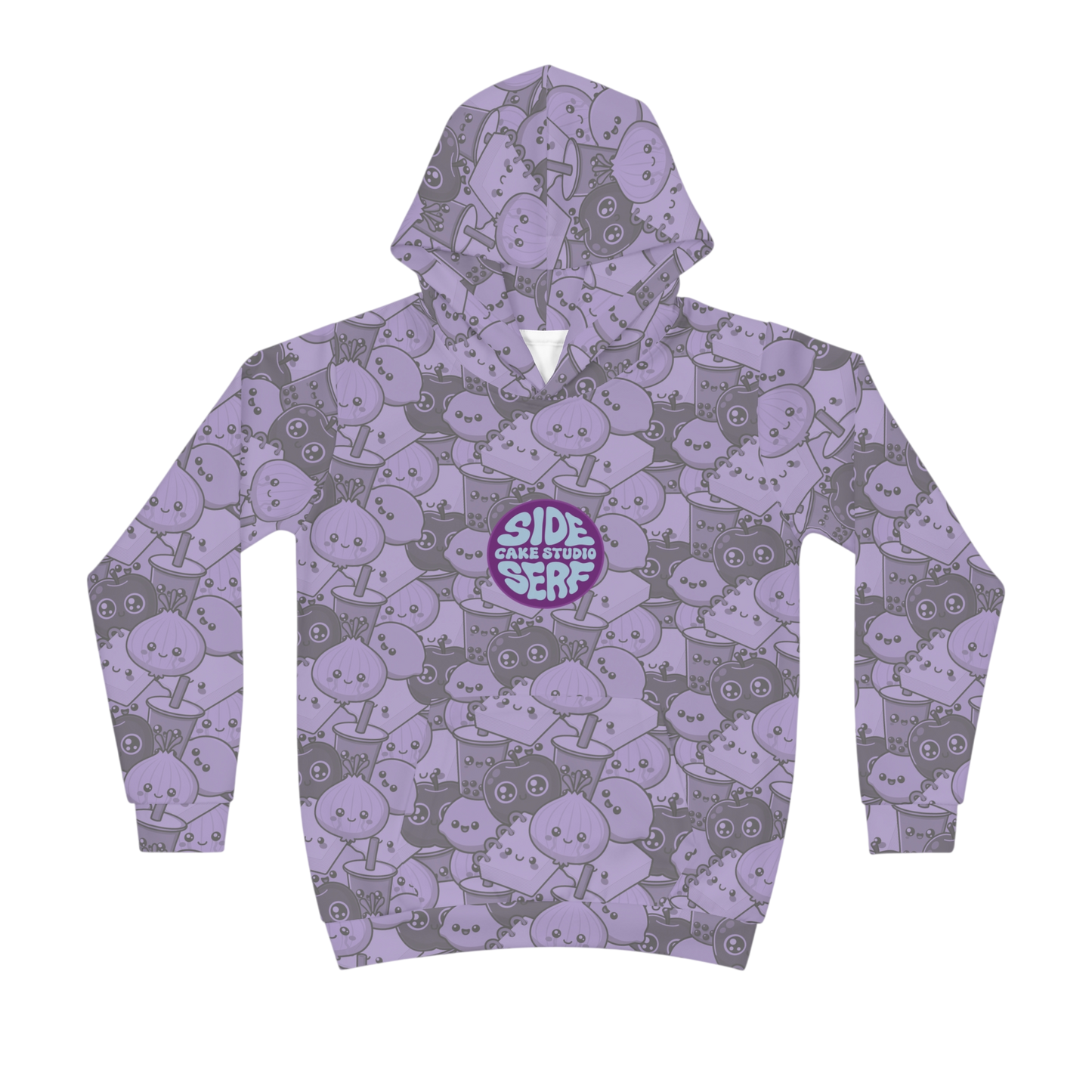 Purple Kid's Camo Hoodie