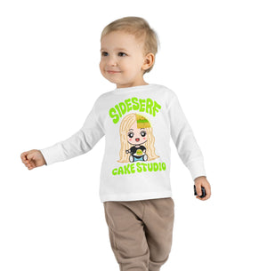 Sideserf Cakes Toddler Long Sleeve Tee