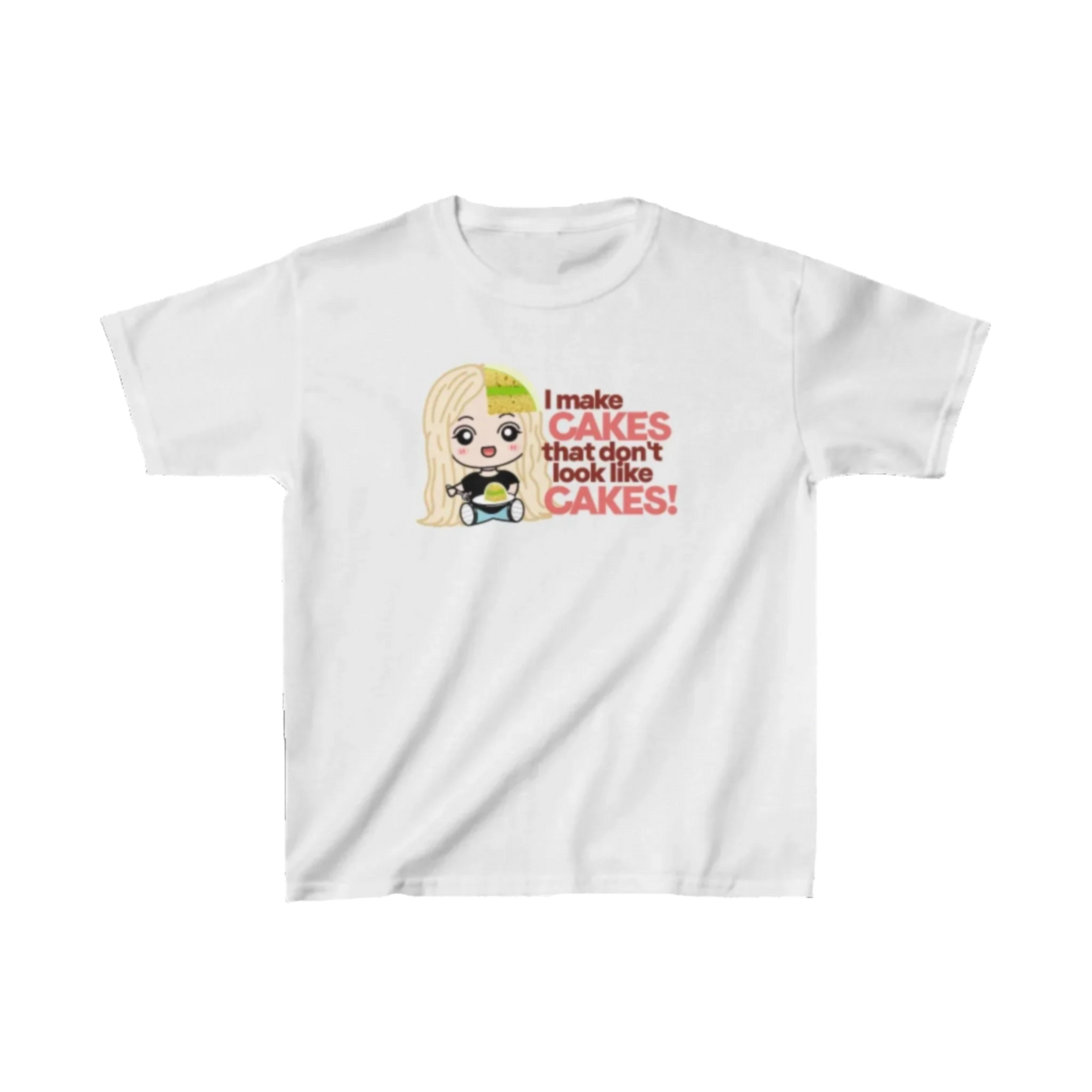 I Make Cakes Kids Tee