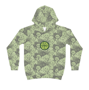 Green Kid's Camo Hoodie