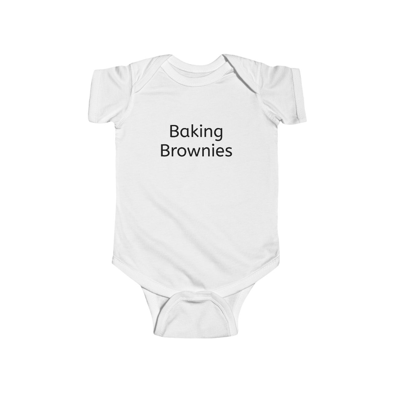 Baking Brownies Infant Bodysuit