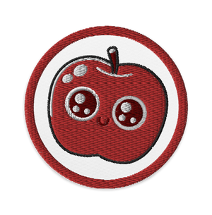 Corey the Apple Embroidered Patch