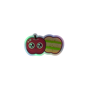 Corey the Apple Holographic sticker