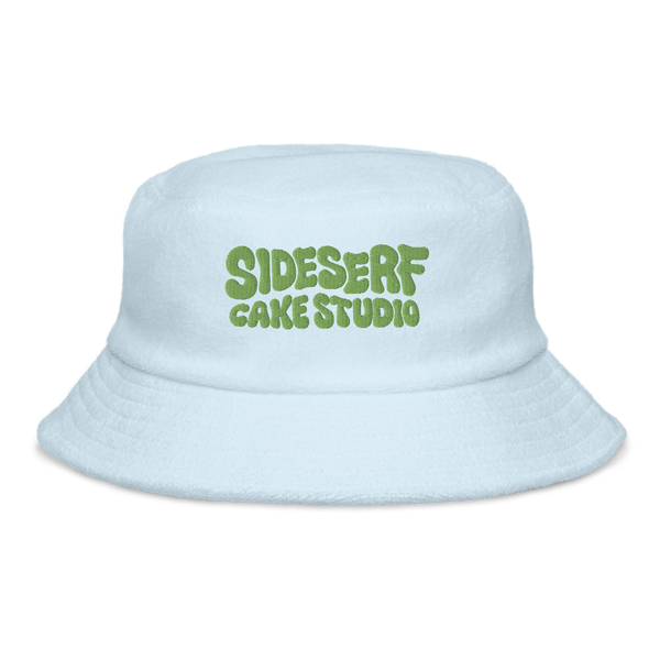 ☆送料 関税込☆A PIECE OF CAKE★Flower Bear Terry bucket hat unstructured-terry-cloth-