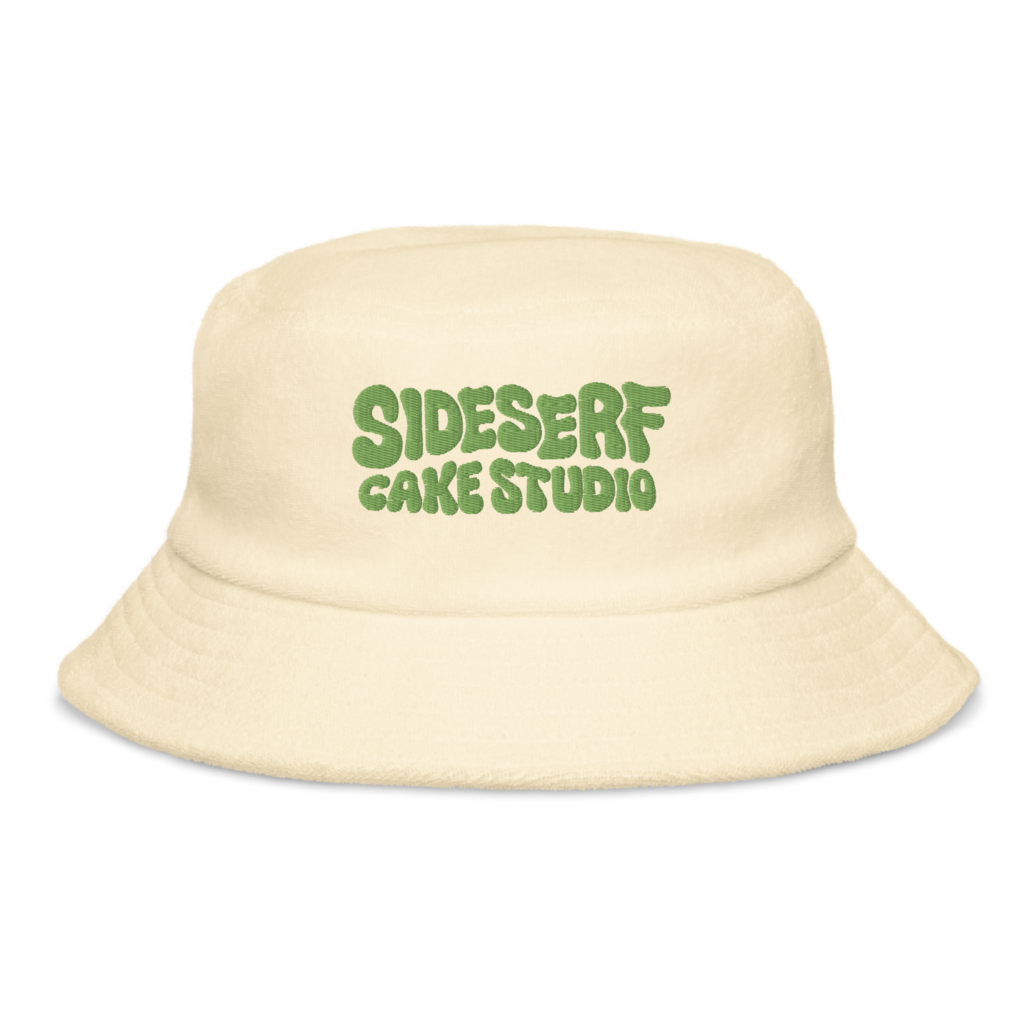 Sideserf Cake Studio Terry Cloth Bucket Hat